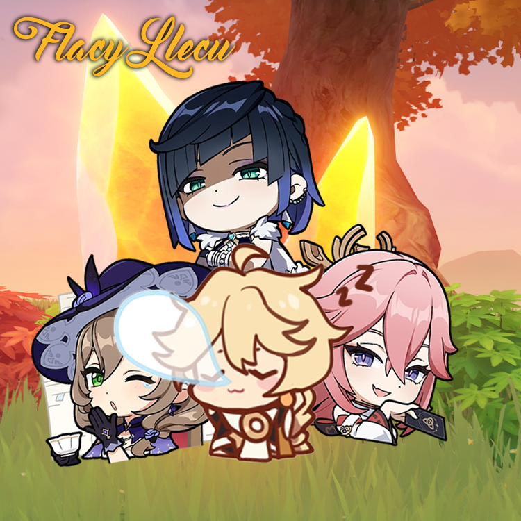 flacyllecu's tweet image. i create a team with character i like a lot #aelisa #yaether #aelan #caeswan #kafcae #caemei #flacyllecu