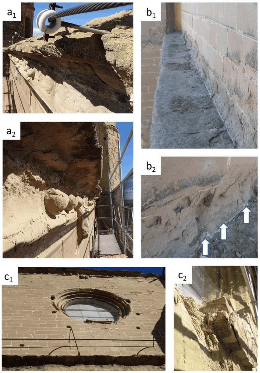 🪨 🔍 The authors of this paper have conducted a survey in order to manage problems arising from rainwater/rock interaction in Miocene sandstones widely used in various monuments in NE of Spain. mdpi.com/2571-9408/7/2/…

#stone_conservation #heritage