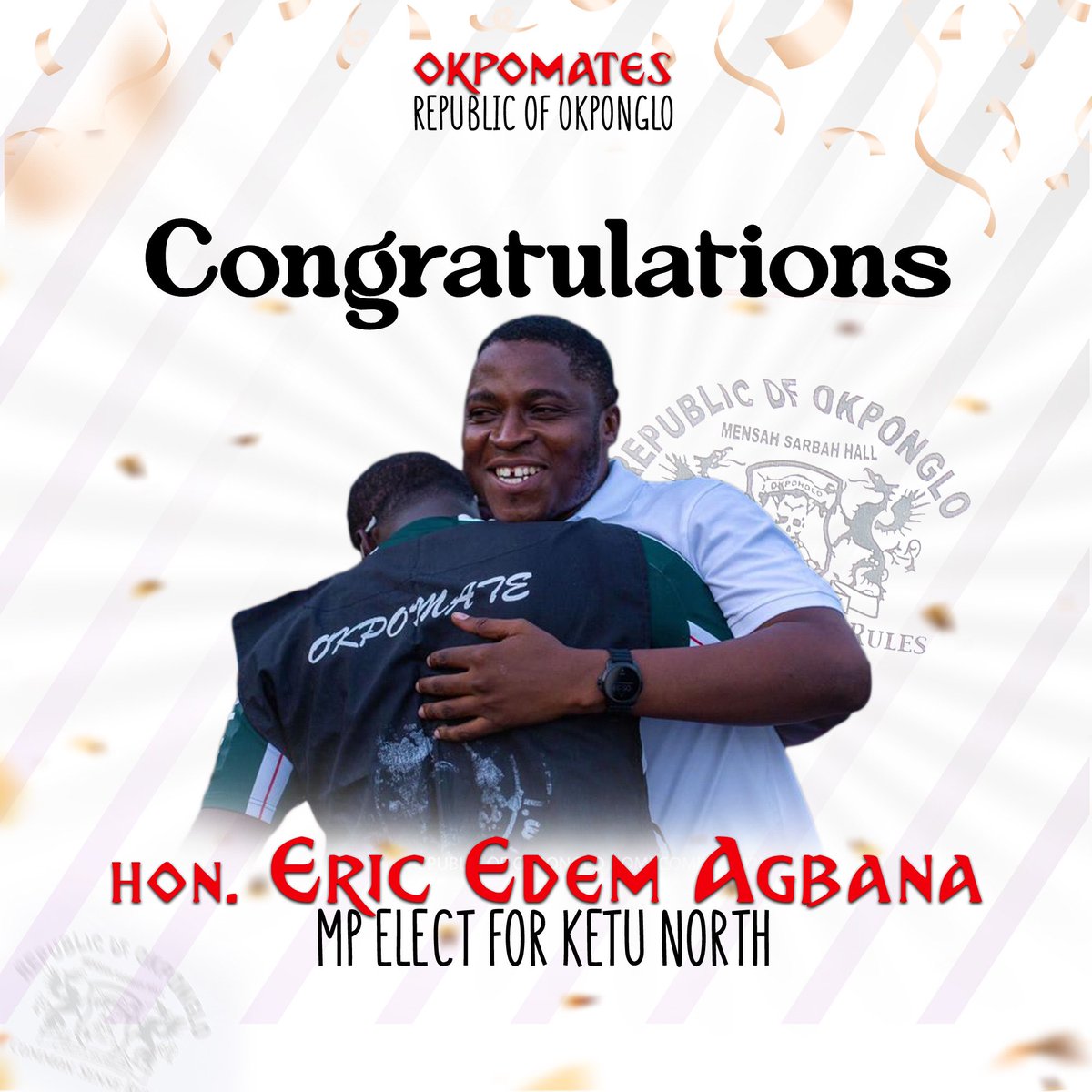 Okpo_mates's tweet photo. MP ELECT FOR KETU NORTH🖤❤️
Afa papa!
Congratulations OKPOMATE @edemagbana 🖤
#Commonsenserules https://t.co/aEjhkbVSer