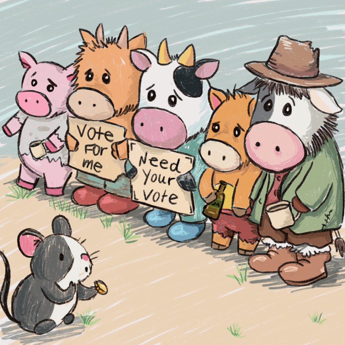 CharlesRanch's tweet photo. Catalyst voting is live and our $Ranch animals are asking for your vote.
$Ranch life
#MakeADAgreatagain https://t.co/02oV9UKxdC