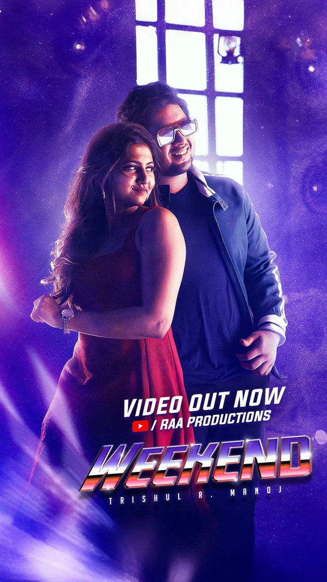 KikiVijay's tweet photo. Wooohoo🤩
#weekend is here🥳
Fun &amp; energetic single by @trishulrmanoj 😍🙌
Choreographed by @BrindhaGopal1 aunty❤️🙌
Directed by @SujaIndia 👍🤩🙌
Go check it out guys , im sure ull enjoy 👇

https://t.co/xG9SWT25y0 https://t.co/KYES2MFFAa