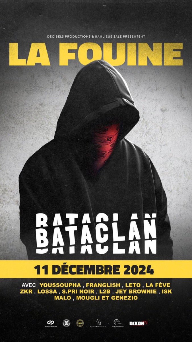 _iblevrai's tweet photo. 🚨CONCOURS

Je vous fais gagner quelques pour le Bataclan de La Fouine Mercredi ! 

Rt ce tweet + follow @_iblevrai 🫡

📆 Tirage au sort le 10 décembre à 22h30 ! https://t.co/BopmkAyCkZ