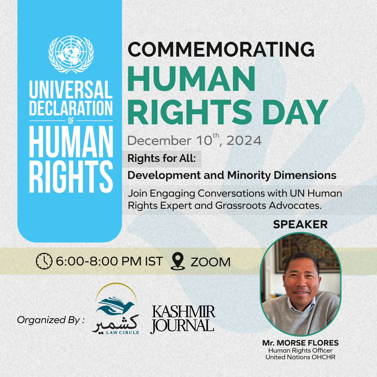 Join us tomorrow..