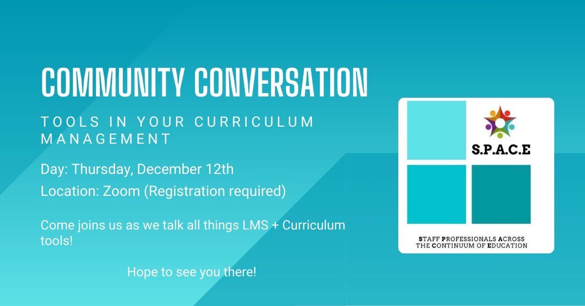 Join us to talk all things LMS and curriculum! Registration is required: aamc-org.zoom.us/meeting/regist…

Hope to see you there!