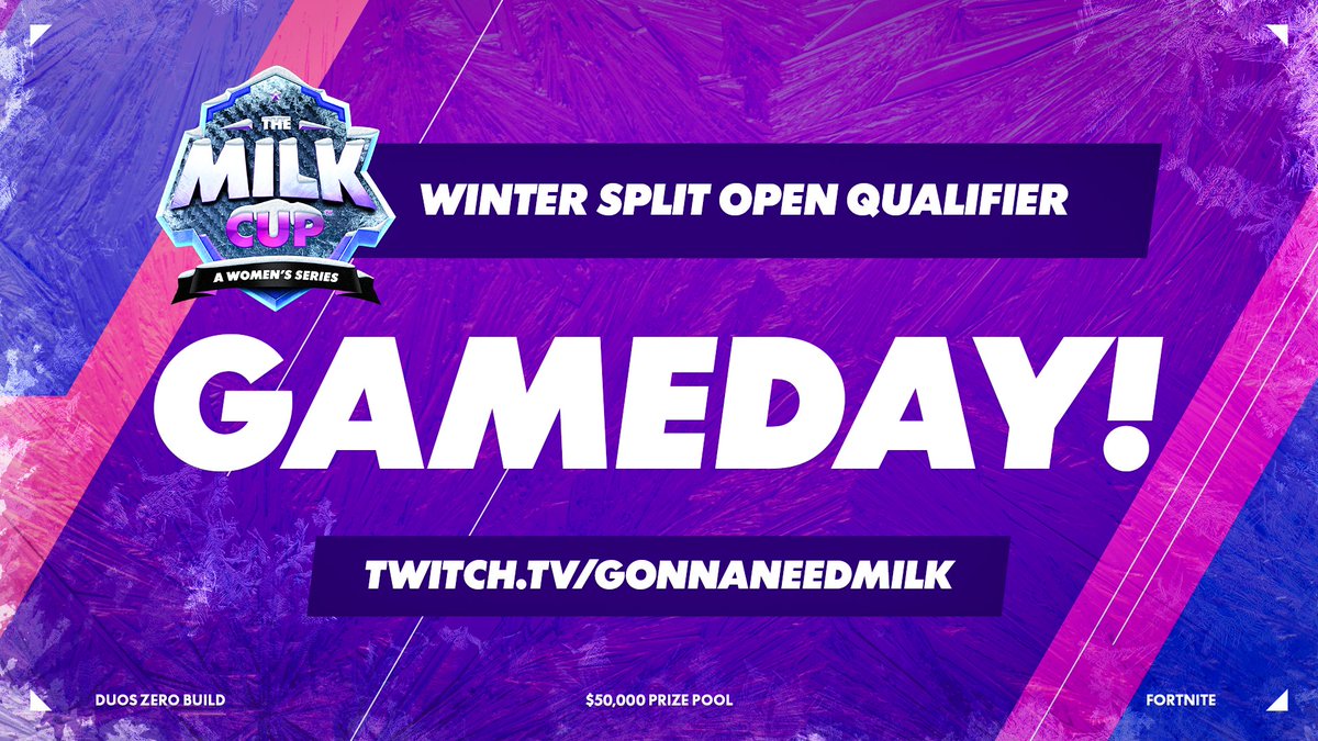 On the second day of #TheMilkCup, my true love gave to me...

SIX LOBBIES OF FORTNITE ACTION 💥

See you at 7pm ET at twitch.tv/gonnaneedmilk today! 🥛