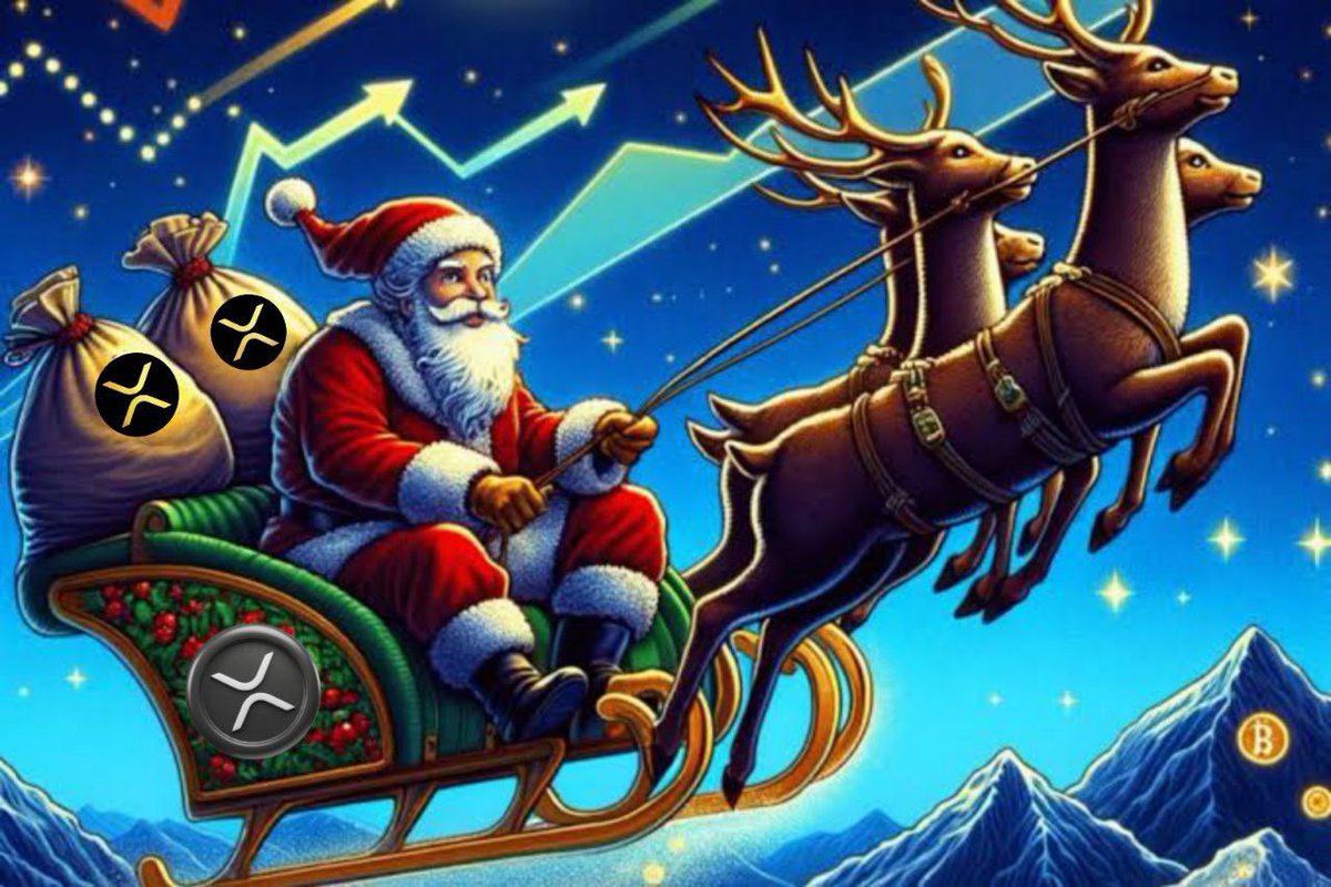 SantaXrponsol's tweet photo. On the way to the moon with bags full of $SANTAXRP to give! 🎅 This Christmas, we're not just delivering gifts—we're launching profits straight into orbit! 💸

#XRP #SOLANA #SantaXRP #Holiday https://t.co/P4c8c5esbj