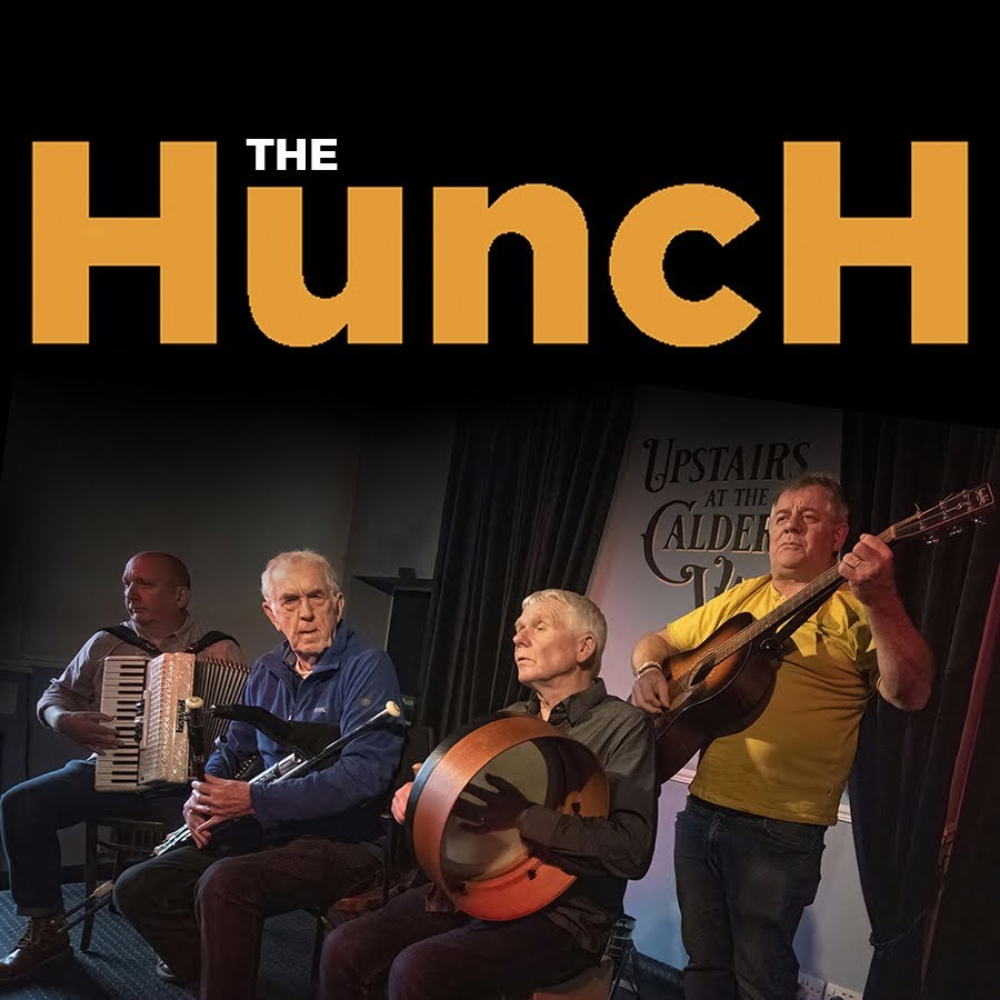 Tomorrow (10th) at HEART TNL: The HuncH
Drs 7pm Music 7.15pm
THE HUNCH – Hard Hitting Irish, Americana &amp; Latin Folk with a generous dash of humour

Advance tickets £7/£6 concessions available from HEART reception and online

On the door, on the night from 5pm £10/£9 concessions