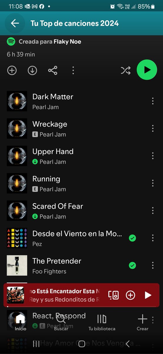 Tengan en cuenta q salio el disco d pearl jam... tampoco es q soy una obsesionada....
Y no sabia hasta el viernes que dave le cantaba a la baldeada del patio...
Al final siempre Viva Pez🩵
<a href="/rock_pix/">El Gallo 🇦🇷⭐️⭐️⭐️</a> <a href="/cuchicalderon/">Cuchi Calderón</a> <a href="/AlfreAvalos/">Alfre Avalos</a> <a href="/UnDinamo/">UnDinamo</a>