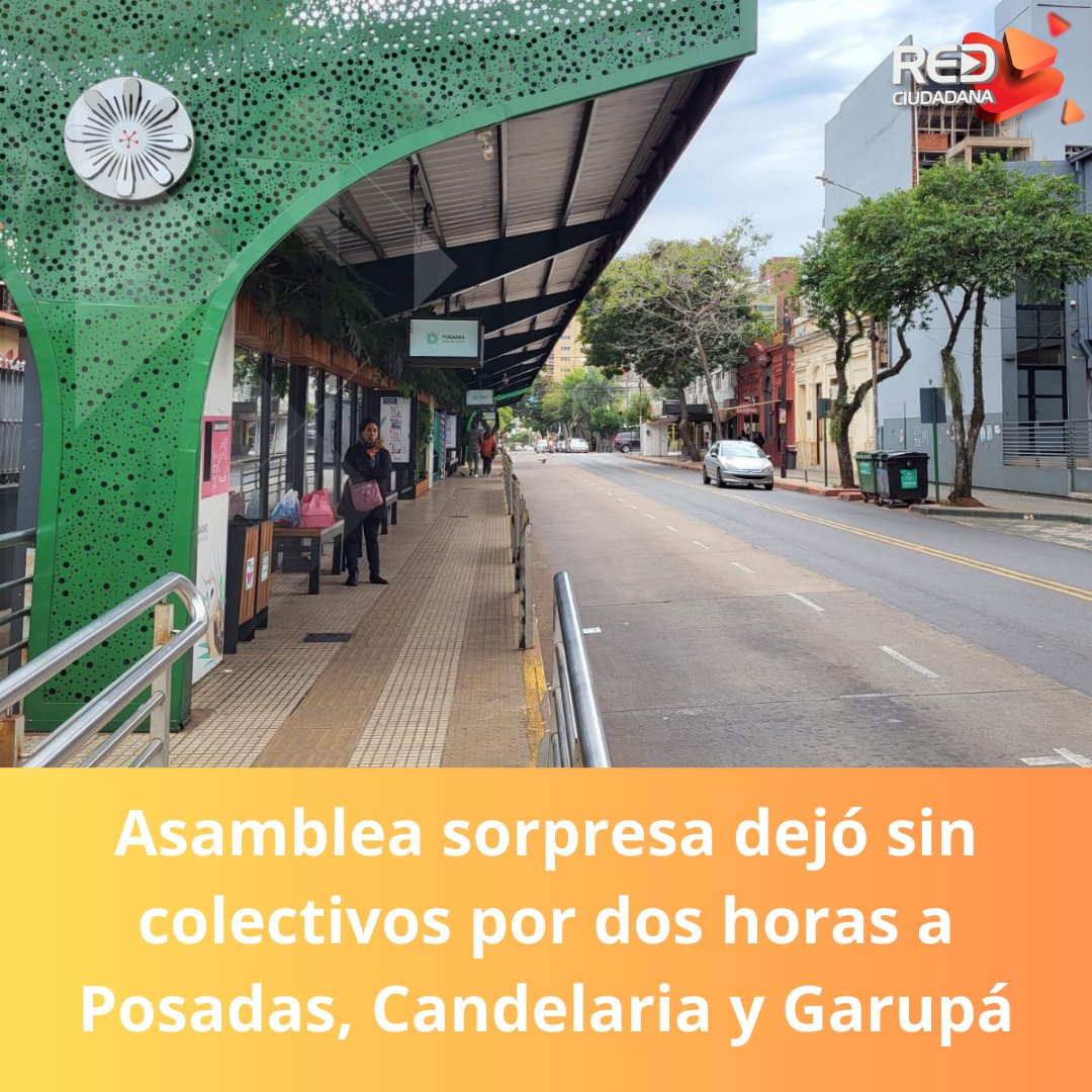 redciudadanafm's tweet photo. 🟠Luego del #paro del #transportepublico en Posadas,Garupá y Candelaria de primera hora de la mañana las dudas llenaron a los pasajeros que debieron tomar otras medidas para llegar a sus trabajos. El Director de Defensa del Consumidor, Alejandro Maceda explicó lo sucedido. https://t.co/chCqSxugVf