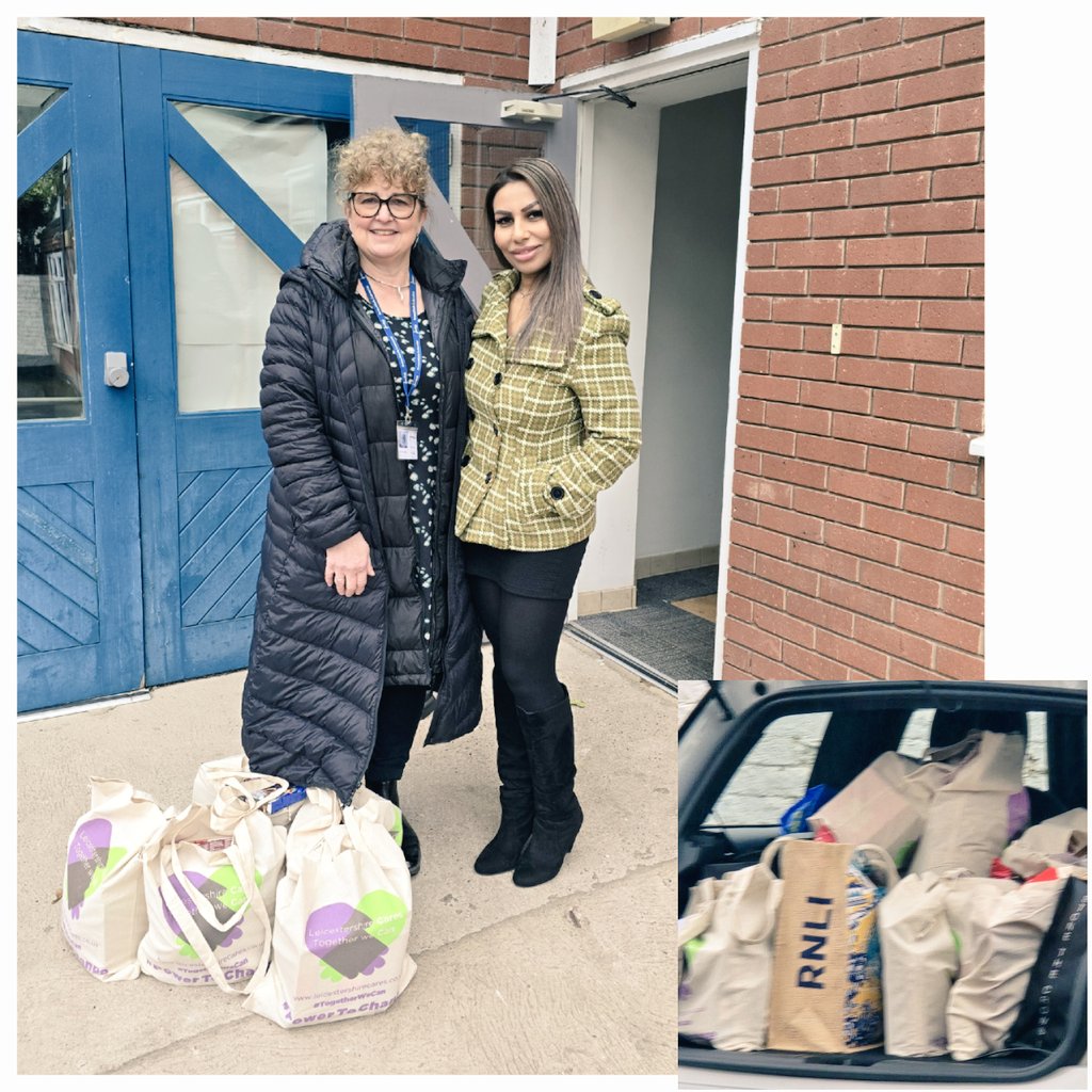 LeicsCares's tweet image. #BagsOfHope to @SoundcafeL today for their homelessness participants to enjoy a little treat.