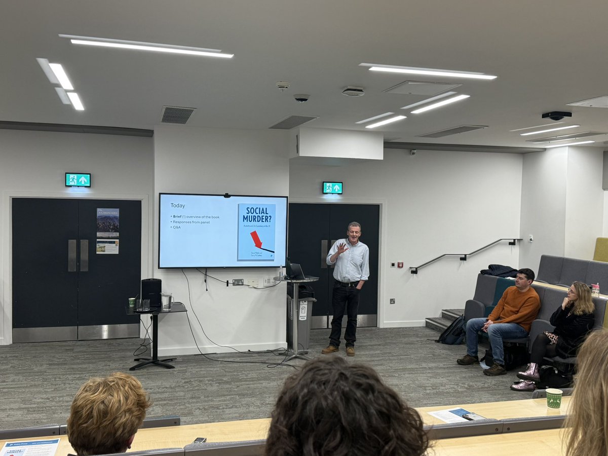 It was great to see such engagement at the Social Murder? book launch last week; many thanks to the authors and panel 
Make sure to follow our social media to keep up to date with future events. We’re already gearing up for 2025!