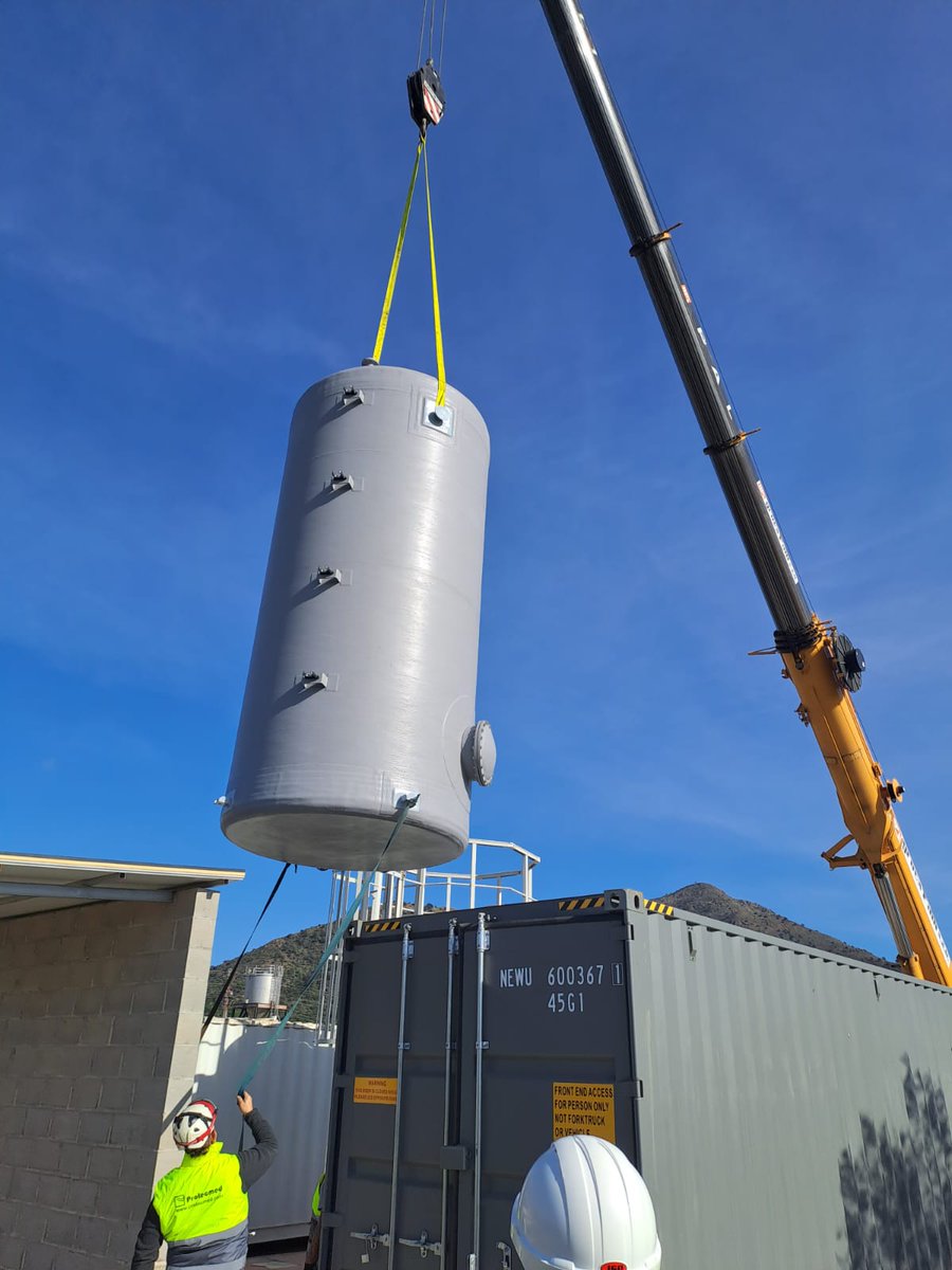 💧🧱#Agbar ultima la construcció de la planta pilot per a l'estudi de nous usos d'aigua regenerada a l'EDAR de #Roses. Estarà operativa el gener. 

✅El projecte #AIGUANEIX, impulsat per #AigüesCBGi, pretén dotar la Costa Brava nord d'un sistema de regeneració d'#aigua que aporti