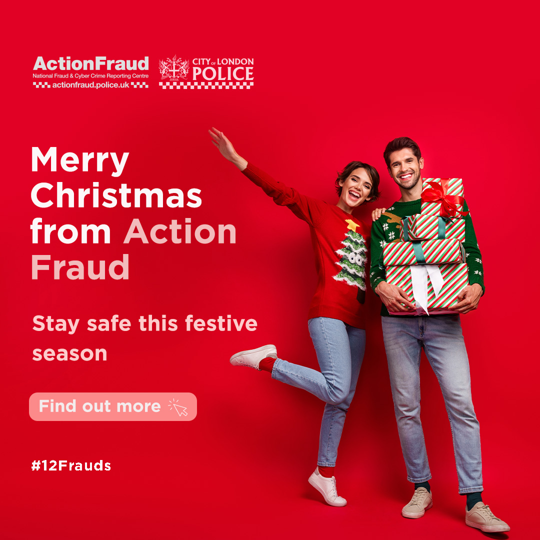 N_Watch's tweet photo. 🙌 A huge thanks to everyone who has shared and liked our #12Frauds of Christmas campaign.
Your support has played a really important role in raising awareness about fraud and cyber crime. https://t.co/Um4fz1pbyt