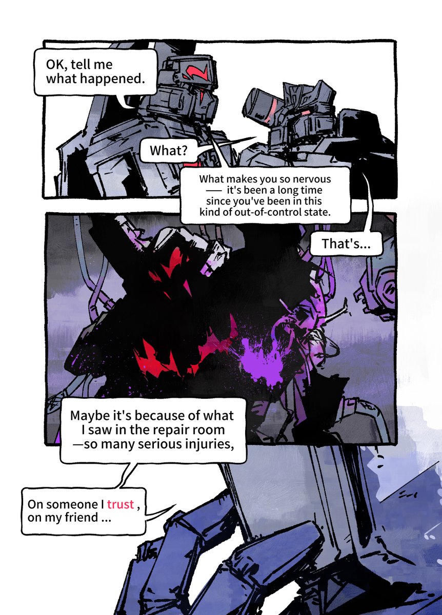 Transformers #MegaSound 【TFIDW】《Leaving only》（1/2）