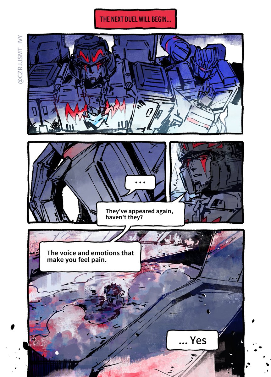 Transformers #MegaSound 【TFIDW】《Leaving only》（1/2）