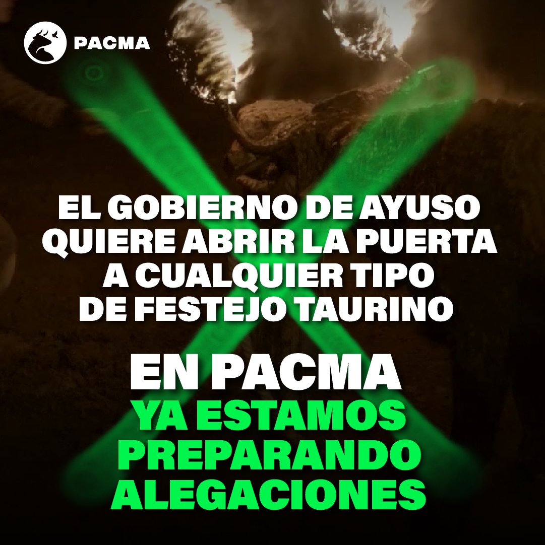 🚫¿No tienen suficiente en Madrid con el maltrato animal propio de sus festejos taurinos?

🐂Actualmente la <a href="/ComunidadMadrid/">Comunidad de Madrid</a>, como el resto de comunidades autónomas, sólo permite los festejos taurinos propios de la comunidad. Ahora el Gobierno de <a href="/IdiazAyuso/">Isabel Díaz Ayuso</a> quiere permitir la