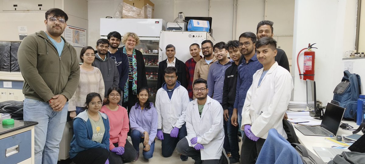 Enal Diazo Group (@enaldiazo_group) on Twitter photo Had a great time discussing chemistry with Prof. Véronique Michelet (<a href="/VMichelet06/">Véronique Michelet</a>) during her visit to our lab at IISER Bhopal! Huge thanks to her for the insightful discussions. Grateful for the opportunity to collaborate!
<a href="/chm_iiserb/">Dept of Chemistry, IISER Bhopal</a> <a href="/iiserbhopal/">IISER Bhopal</a> <a href="/EnalDiazo_Group/">Enal Diazo Group</a> Had a great time discussing chemistry with Prof. Véronique Michelet (<a href="/VMichelet06/">Véronique Michelet</a>) during her visit to our lab at IISER Bhopal! Huge thanks to her for the insightful discussions. Grateful for the opportunity to collaborate!
<a href="/chm_iiserb/">Dept of Chemistry, IISER Bhopal</a> <a href="/iiserbhopal/">IISER Bhopal</a> <a href="/EnalDiazo_Group/">Enal Diazo Group</a>