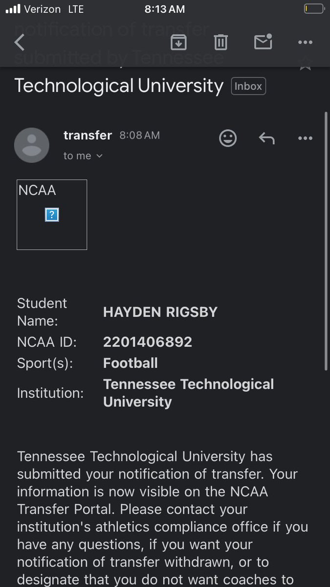 Wanted to officially put my name in the transfer portal today with 2 years of eligibility left. I want to thank God, my family, my teammates, and Tennessee Tech. Excited for new opportunities God has for me. #StayReady <a href="/MattOverton_LS/">Matt Overton</a> <a href="/scottbmeyer/">Scott Meyer</a>