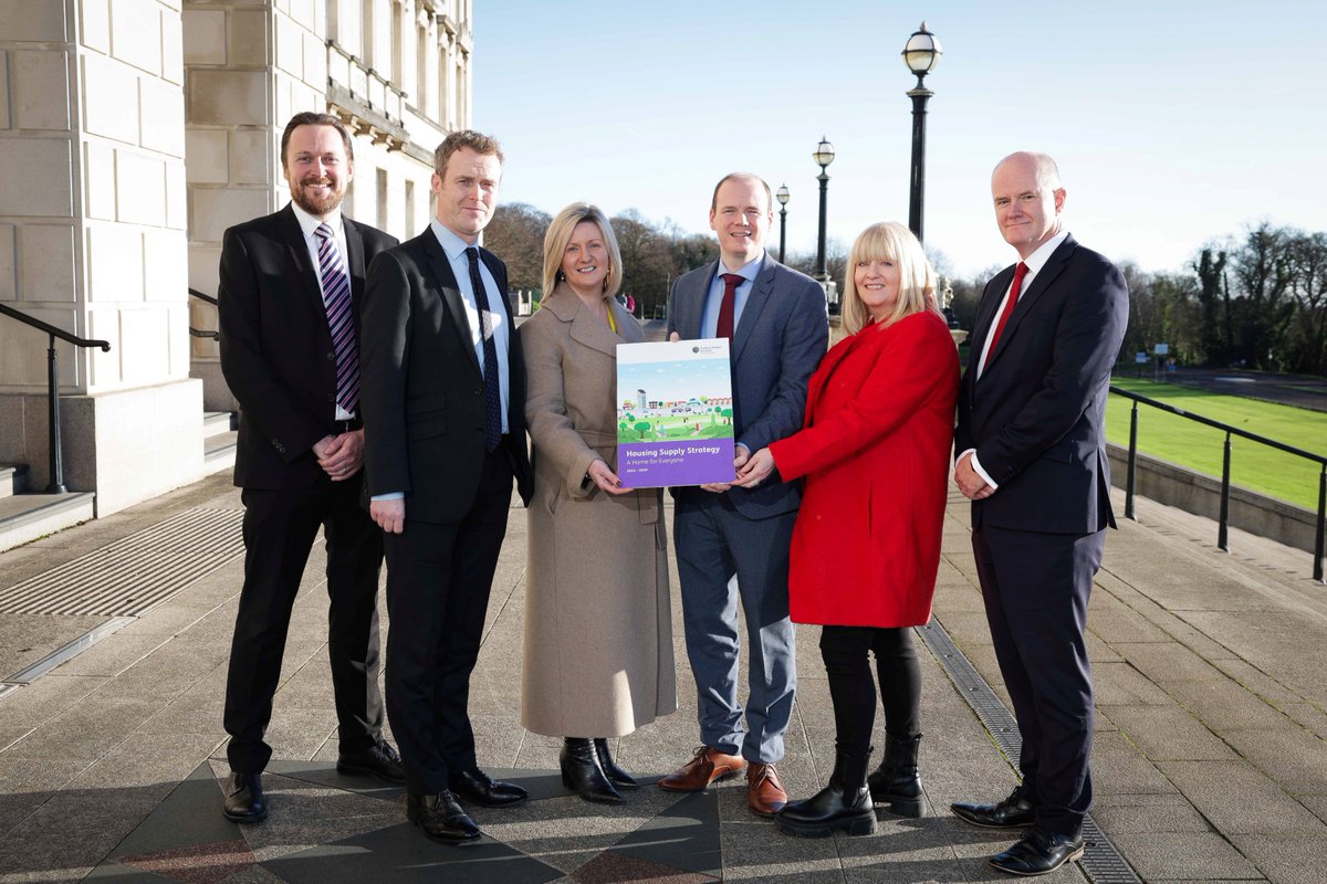 Communities NI (@communitiesni) on Twitter photo Communities Minister <a href="/gordonlyons1/">Gordon Lyons MLA</a> has launched an ambitious cross-departmental plan to tackle housing issues. Minister Lyons set out the first whole system Housing Supply Strategy at the Assembly. He said: “The housing issues we face are significant, and the current situation is Communities Minister <a href="/gordonlyons1/">Gordon Lyons MLA</a> has launched an ambitious cross-departmental plan to tackle housing issues. Minister Lyons set out the first whole system Housing Supply Strategy at the Assembly. He said: “The housing issues we face are significant, and the current situation is