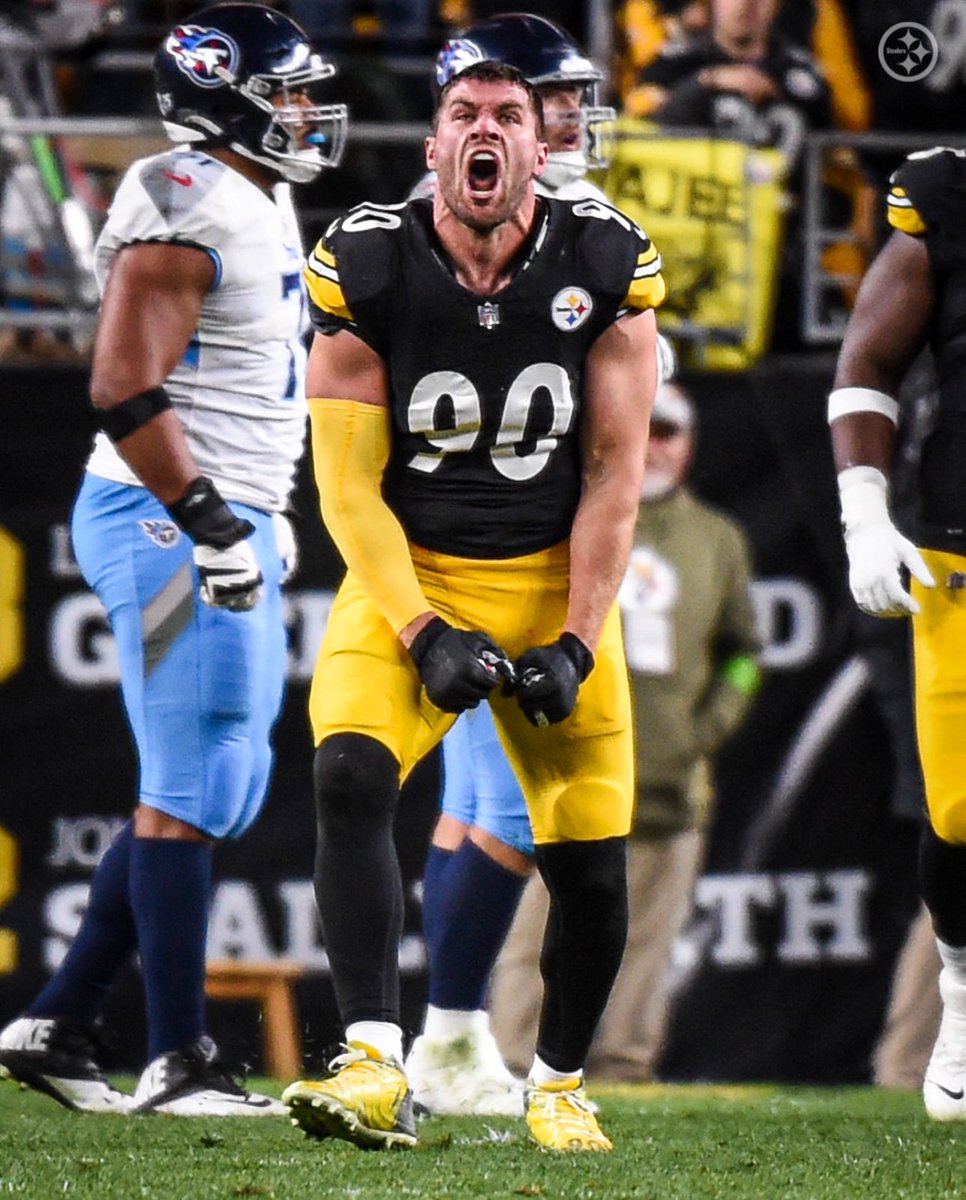 TJ Twatt 2024 season stats vs the browns 

-34 Temper tantrums 
-1 TFL
-0 Sacks
-0 Pressures
-4 Tweets of nothing he isn’t used to 
-Knocked to Uganda by Wyatt Teller
-Owned By Jack Conklin after coming back from a season ending injury 

DPOY🔥🔥🔥🔥🔥🔥🔥