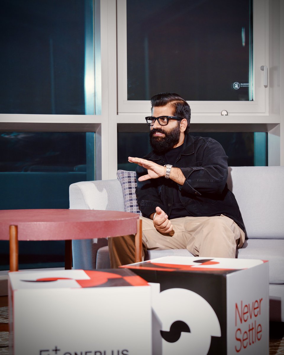 TechnicalGuruji's tweet photo. Visited the @OnePlus HQ and had a great discussion with @OnePlus_IN CEO, Robin Liu and VP, Ramagopal Reddy about the exciting plans under #ProjectStarlight...
With a ₹6000 crore investment, this initiative is focused on India-specific innovations, reliability around green line issue (including lifetime warranty), and better service for consumers..OnePlus is truly redefining the future!
#TGFamily 🔥 🔥 🔥