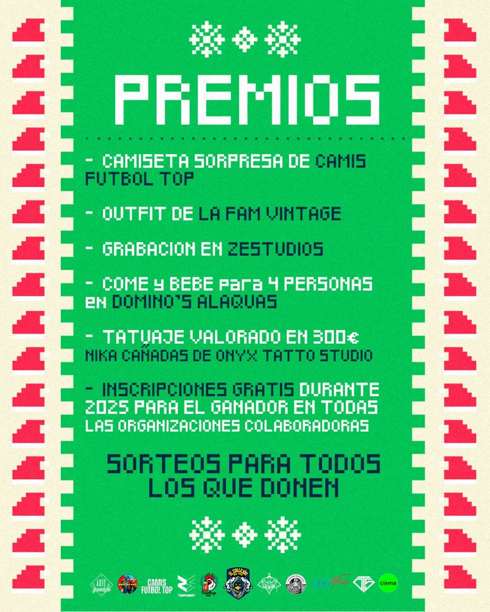 TERCER AÑO DE LAS BATALLAS BENÉFICAS. ESTE AÑO IRÁ DESTINADO A LOS MAS PEQUEÑOS DE LAS ZONAS AFECTADAS POR LA DANA.

NOS VEMOS EL 21 🎅❤️