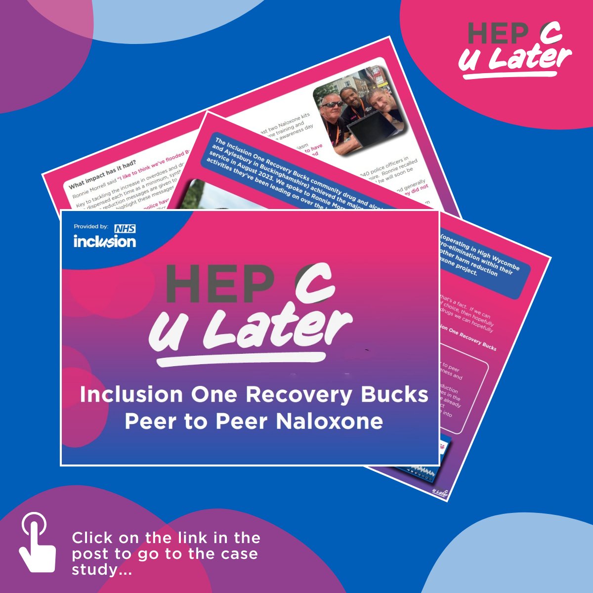 The latest case study in the #HepCULater Harm Reduction Series shows how <a href="/Inclusion_NHS/">Inclusion</a> service, <a href="/OneRecBucks/">One Recovery Bucks</a>, peers are distributing life-saving Naloxone across Buckinghamshire: orlo.uk/MMX2E #WeAreNHS #NaloxoneSavesLives
