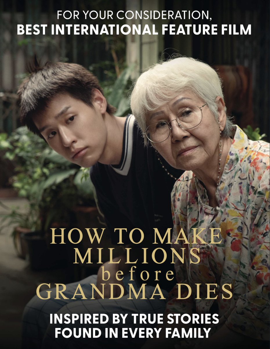 whatonest's tweet photo. เที่ยงคืนนี้ ออสการ์จะเปิดโหวตรอบ shortlist แล้ว น่าจะมีแอคหนังหลายแอคมาอัพเดตข่าวสาร ขอระดมพล มมน. ช่วยกันแคมเปญสนับสนุน #หลานม่า ผ่านช่องทางออนไลน์ได้ไหมจ๊ะ จะโควท หรือรีพลายก็ได้ตามสะดวกเลยค่ะ /ถ้าแนบรูปพวกนี้ไปด้วยจะดีมากเลย พร้อมติด #InternationalFeature #Oscars https://t.co/cmD7uib8BX