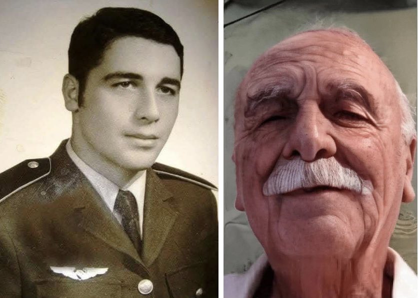 Вот это история! Вчера из тюрьмы Асада в Сирии освободили пилота Рагида Ахмеда аль-Тари. Он отказался выполнить приказ Хафеза Асада и бомбить город Хама в 1980-е годы. Режим арестовал его и бросил в тюрьму.

Сегодня Рагид Ахмет на свободе. Фото тогда и сейчас: