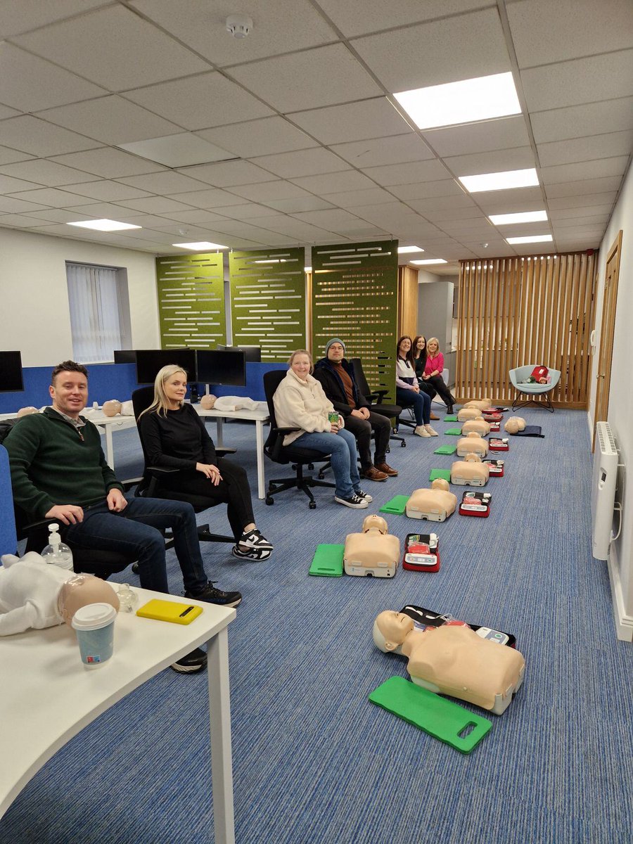 TheNoledgeGroup's tweet photo. Our team members recently participated in a course in Basic Life Support delivered by Aisling in Respond Training.
 
A big Thank You to Aisling for equipping us with the knowledge in making a difference in emergency situations 🚑
 
#CPRTraining #RespondTraining #LearnCPR https://t.co/06SDyZJYsV