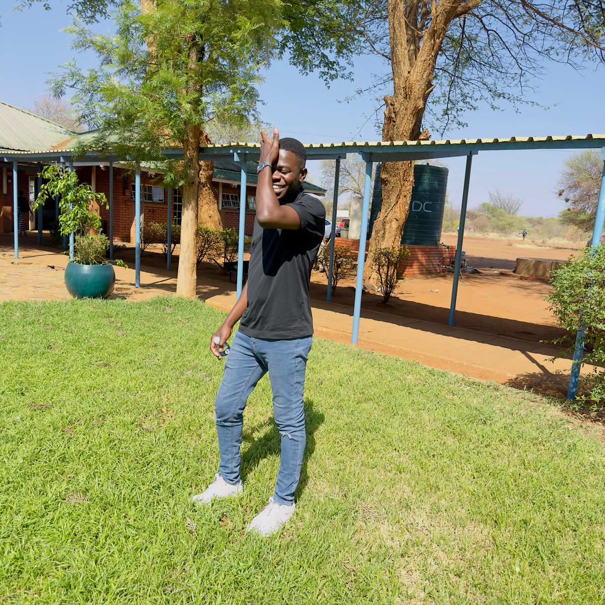 Rare picture of me smiling. 😁