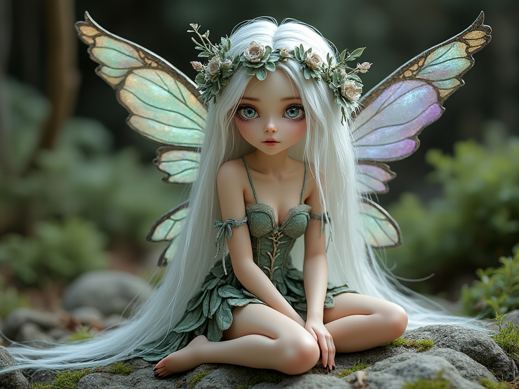 Kittenssleep's tweet photo. Image by @grok"Behold the ethereal beauty of a gothic fairy, crafted with exquisite detail. A lifelike vision straight from the dark forests of imagination. #AIFairy #ArtGenerated #GrokArt https://t.co/kYgQKCX8Tm
