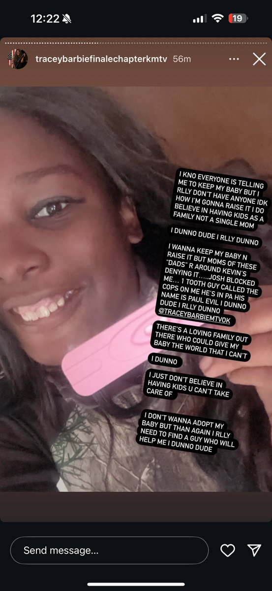 Blankscreen9's tweet photo. Ohhhhh The irony 🤣🤣🤣🤣🤣🤣 LMAOOO she so stupid it’s so funny 😭😭😭😭 #TraceyBarbie #traceyarmah https://t.co/UH3bVHES1z