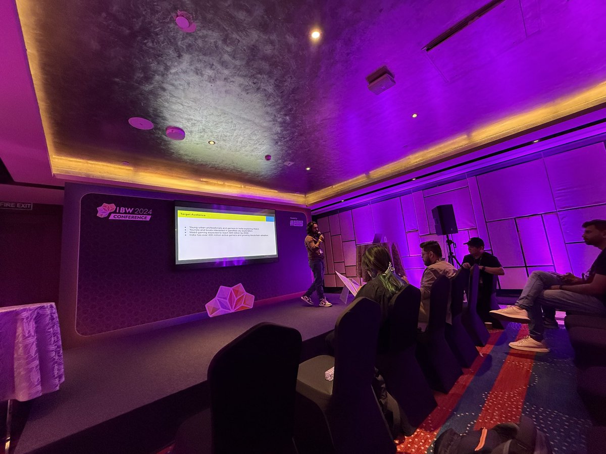 RohitOnChain's tweet image. Pitched Oasys Odyssey at the @oasys_games Pitch competition during #IBW24 and won first place. Grateful to my teammates @0xrishikesh and @0xYogita for their incredible support and to @oasys_games and @IBWofficial for providing such an amazing platform to showcase our idea!