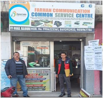 jkmediasocial's tweet photo. Acting on the directions of Minister for Information Technology, Satish Sharma, the IT Department conducted surprise #inspection of various #CommonServiceCentres working in Jammu and Kashmir.

The Minister has issued strict directions to the concerned authorities to launch #crackdown on all the CSCs indulging in #overcharging facilitating the common masses.

@diprjk