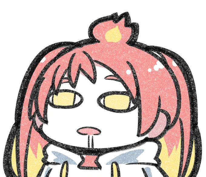 いろんな表情の緋笠トモシカさん描いた#トモシ画 #いろんな表情のvtuberさん 