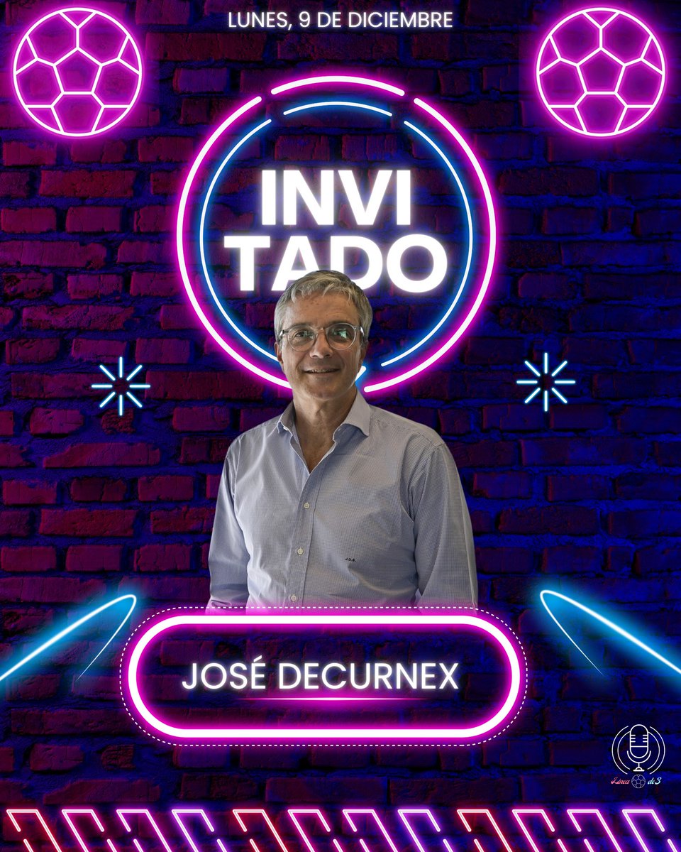 lineadetres2024's tweet photo. 👋 Invitado de lujo en nuestro programa de #Lineade3.
🎙️ Hoy desde las 20:00 hs nos acompañará desde los estudios de Mediarte, José Decurnex, candidato a presidente de Nacional por la lista Compromiso Nacional.
➡️ https://t.co/L34UV8mjZX
🤔 ¿Qué le preguntarías? https://t.co/tX0nFt32bm