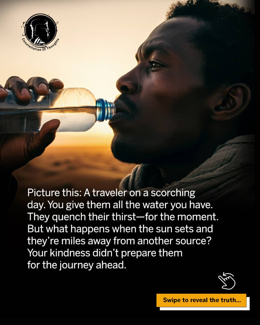 ConstofThoughts's tweet photo. Are you giving thoughtfully or just giving away?

True generosity lies in striking a balance—helping others while preserving your strength to give again tomorrow. https://t.co/jik00iZKED