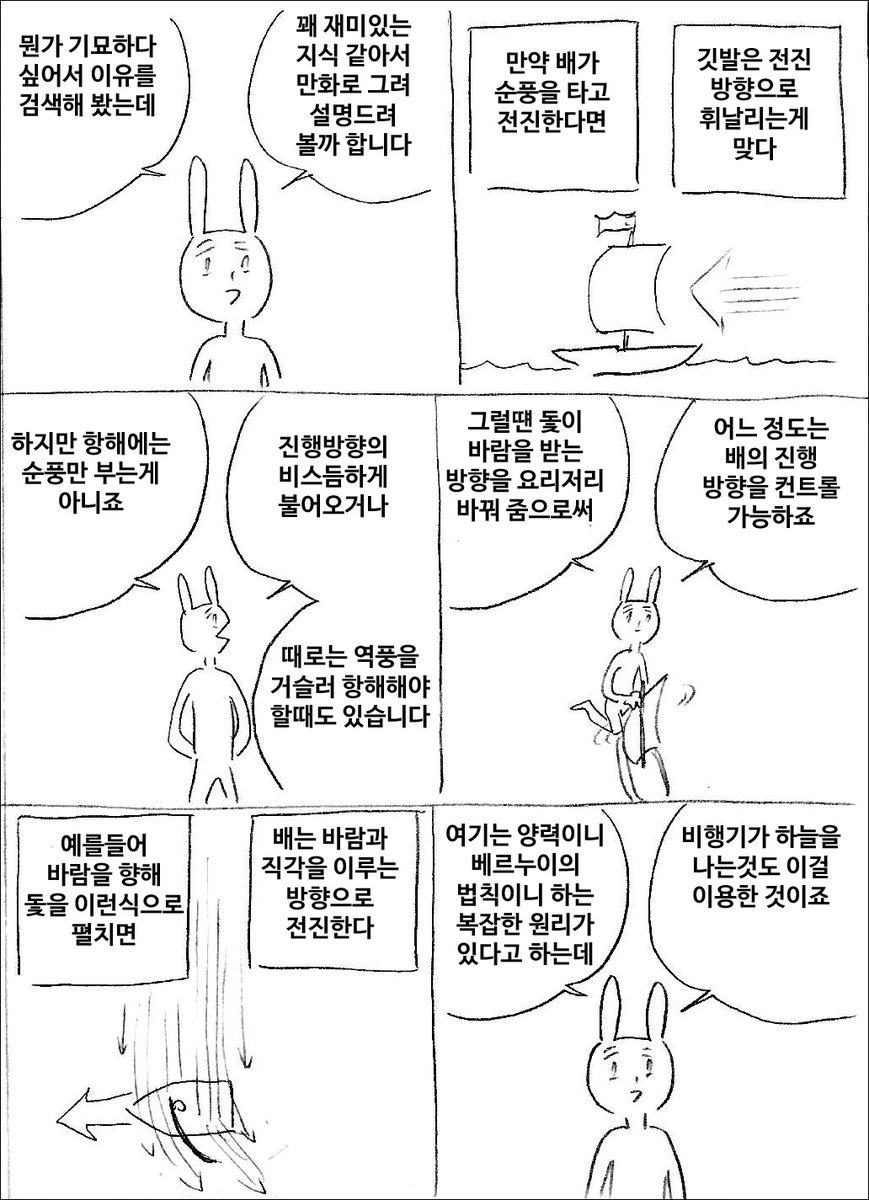 범선과 깃발 