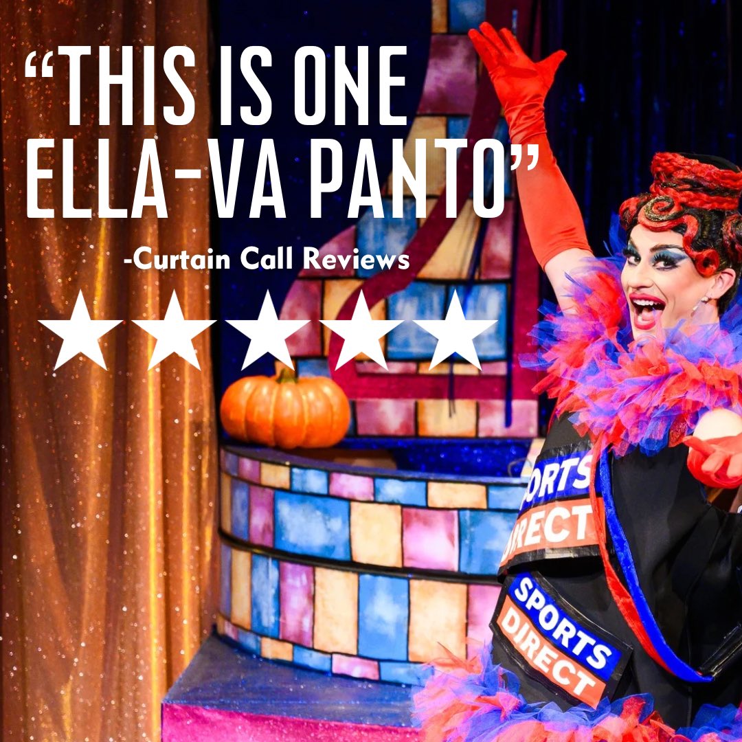 It’s FIVE STARS for Cinderella! 🌟

Our “magnificent” (LDN Pub Theatres) family panto is now open - and audiences are loving it! 💜 

Join us for a spectacular musical adventure, running until 5 Jan - many dates close to selling out so book now!

🎟️ kingsheadtheatre.com/whats-on/cinde…
