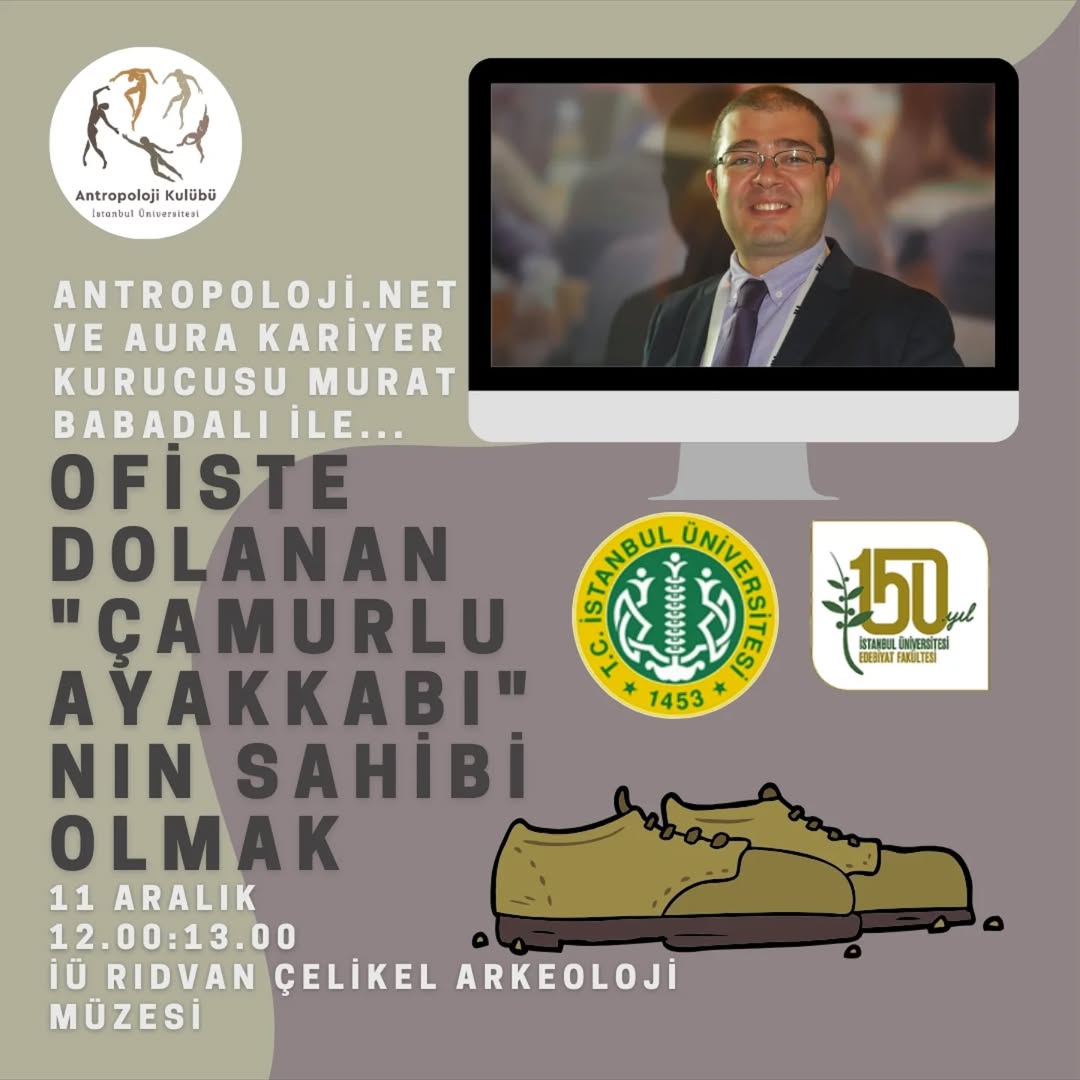 Antropolojinet (@antropolojinet) on Twitter photo Çamurlu Ayakkabı’nın Sahibi Olmak/#Antropoloji'yi Bir #Kariyer Alanı Olarak Nasıl Deneyimledim? <a href="/MuratBBDL/">🇹🇷Murat BABADALI✨</a> @aurakariyer
🔗antropoloji.net/index.php?opti…
📅11.12.2024
🕛12:00-13:00
🏫<a href="/istuniresmi/">İstanbul Üniversitesi</a> Rıdvan Çelikel Arkeoloji Müzesi
#antropolog #kariyeralanı #kariyergelişimi #meslekseçimi Çamurlu Ayakkabı’nın Sahibi Olmak/#Antropoloji'yi Bir #Kariyer Alanı Olarak Nasıl Deneyimledim? <a href="/MuratBBDL/">🇹🇷Murat BABADALI✨</a> @aurakariyer
🔗antropoloji.net/index.php?opti…
📅11.12.2024
🕛12:00-13:00
🏫<a href="/istuniresmi/">İstanbul Üniversitesi</a> Rıdvan Çelikel Arkeoloji Müzesi
#antropolog #kariyeralanı #kariyergelişimi #meslekseçimi