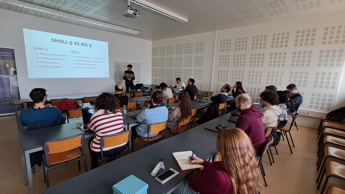 Tech&People Lab @ ULisboa (@techpeoplelab) on Twitter photo Last week, our reading club focused on Braun and Clarke's 2024 paper on "Reporting guidelines for qualitative research: a values-based approach", doi.org/10.1080/147808… - a lot of discussions, insights, and clarity. <a href="/davgonalves/">David Gonçalves</a> took the lead on this one and did a wonderful job. Last week, our reading club focused on Braun and Clarke's 2024 paper on "Reporting guidelines for qualitative research: a values-based approach", doi.org/10.1080/147808… - a lot of discussions, insights, and clarity. <a href="/davgonalves/">David Gonçalves</a> took the lead on this one and did a wonderful job.