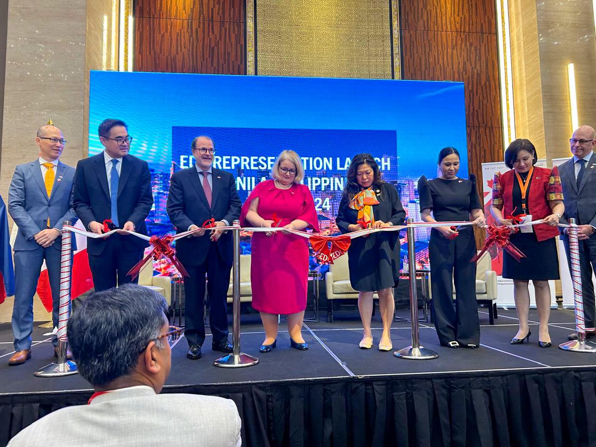 CanadaTrade's tweet photo. Exciting news for Canadian businesses looking to expand in the #Philippines!

@ExportDevCanada opened a new office in #Manila to help Canadian businesses succeed in one of the #IndoPacific region’s fastest-growing economies.

Learn more:https://t.co/cVvHF4zNFJ

#GoTeamCanadaTrade https://t.co/Il7Pb2kkeS