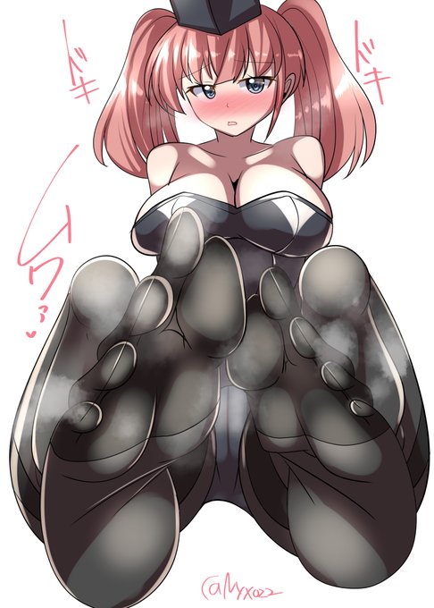 「なに…?あたしの足裏がいいの……?///」  
ムチムチ黒タイツアトランタさん(ˇωˇ)      
連続1739日目      
#艦これ版真剣お絵描き60分一本勝負_20241209 
#艦これ版深夜の真剣お絵描き60分一本勝負 
#10000日チャレンジ #めび環んどろ 
#アトランタ 