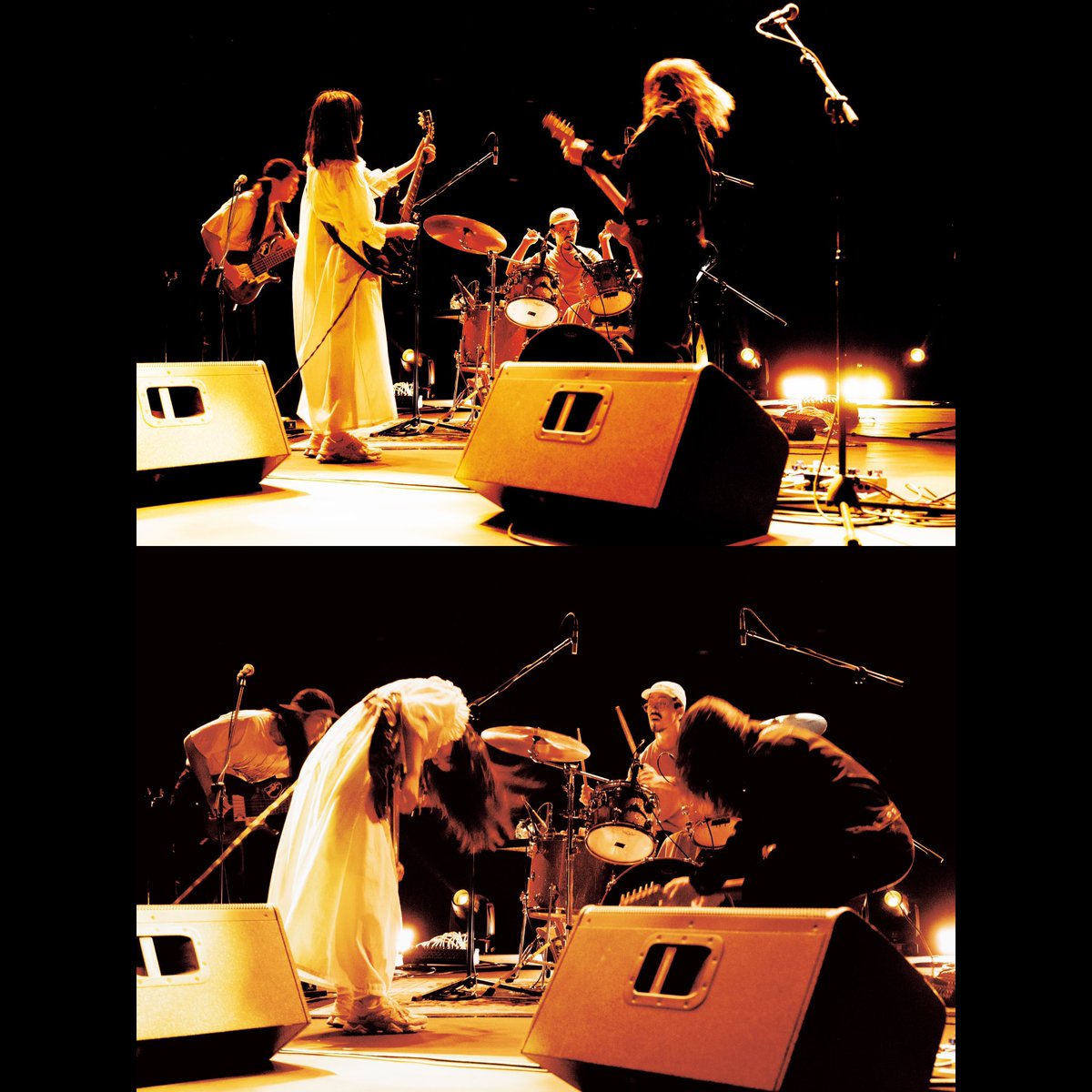 summertory2003's tweet photo. kanekoayano ·China Tour·上海
@kanekoayanoinfo 
kanekoayano：
guitar/vocal：カネコアヤノ
guitar：林宏敏
bass：飯塚拓野
support drums：礒部拓見

photo：@suntorygod 
#kanekoayano #カネコアヤノ https://t.co/O1Lp3sT8VR