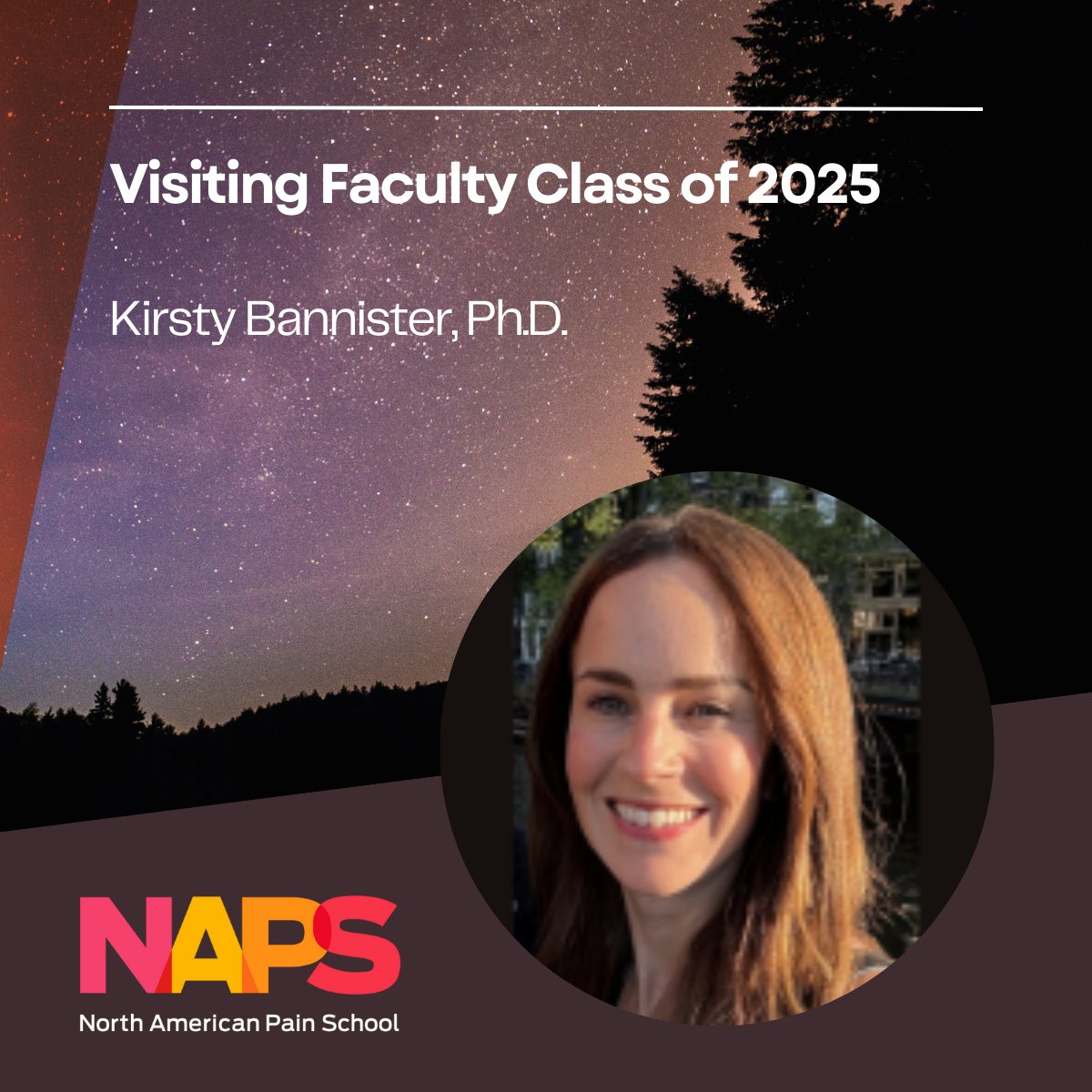 North American Pain School (@napainschool) on Twitter photo ✨Introducing @bannister_lab at #NAPainSchool taking place at <a href="/chatmontebello/">Fairmont Montebello</a> from June 22 to 27, 2025✨
Kirsty Bannister is a professor at <a href="/KingsCollegeLon/">King's College London</a> and runs a lab focusing on #pain modulation in health & disease <a href="/KingsIoPPN/">Institute of Psychiatry, Psychology & Neuroscience</a>
📆 Apply by Jan 15 northamericanpainschool.com ✨Introducing @bannister_lab at #NAPainSchool taking place at <a href="/chatmontebello/">Fairmont Montebello</a> from June 22 to 27, 2025✨
Kirsty Bannister is a professor at <a href="/KingsCollegeLon/">King's College London</a> and runs a lab focusing on #pain modulation in health & disease <a href="/KingsIoPPN/">Institute of Psychiatry, Psychology & Neuroscience</a>
📆 Apply by Jan 15 northamericanpainschool.com