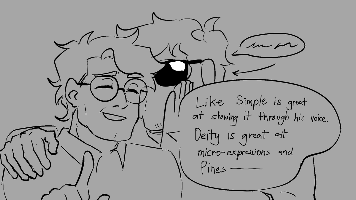 orxinus's tweet photo. #Paralleloly Actor AU QnA pt 1
Ford answers a question. Pines clears up the misunderstanding https://t.co/alztafyB5F