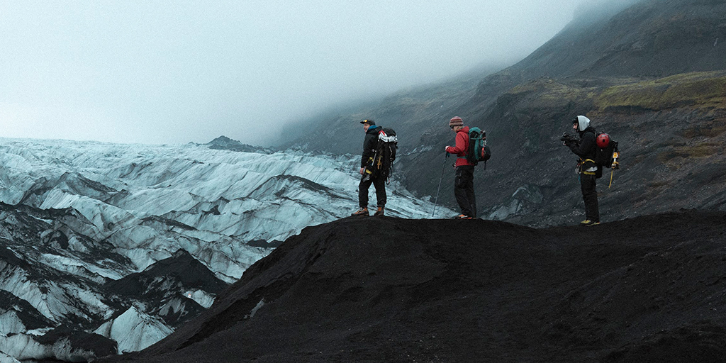 As filmmaker Pedro Grimaldi noted, "working inside a moulin in remote parts of Iceland is another level of extreme environment. Durable gear and smart organization are essential to withstanding these tough conditions and ensuring the success of such ambitious projects."