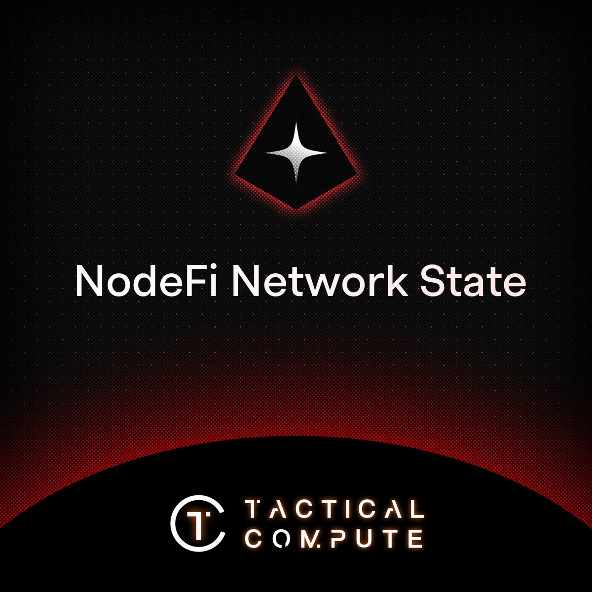 NodeFinanceXYZ's tweet photo. Tactical Compute (TACOM) is joining the NodeFi Network State

Launched by @AethirCloud , @BeamFDN and @metastreetxyz , TACOM is a $40mn investment vehicle focused on scaling the future of AI in crypto https://t.co/VnMaJ17Jc9