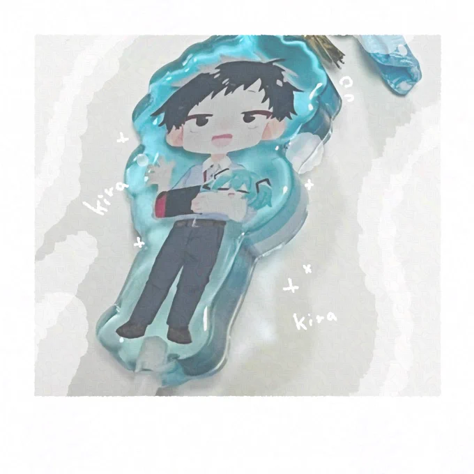 ユニファクトリーさんのおまかせセットのやつ届いた〜!かわいいんだけどやsrのイメージに合うかわいいアクキーにしてもらえて嬉しい〜 